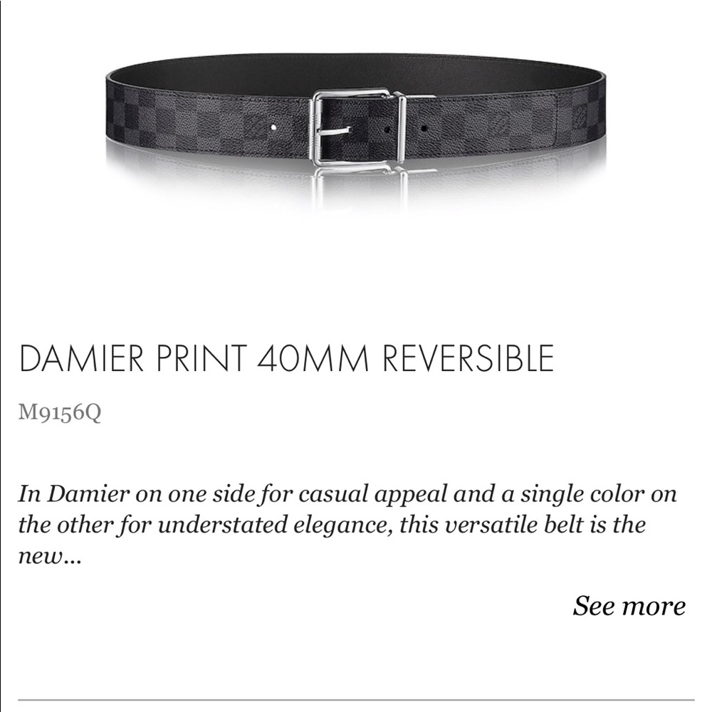 Louis Vuitton Belt